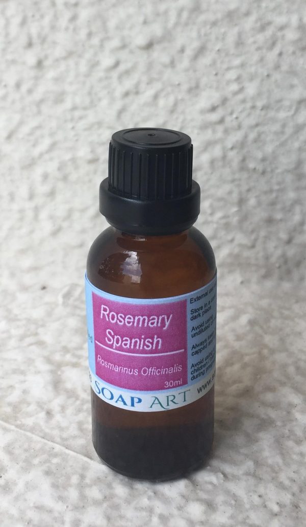 Rosemary Spanish Essential Oil Soap Art